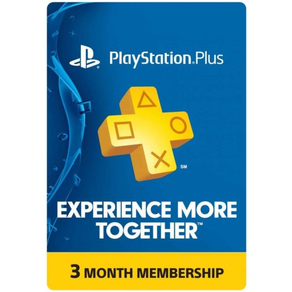 playstation plus 3 month membership