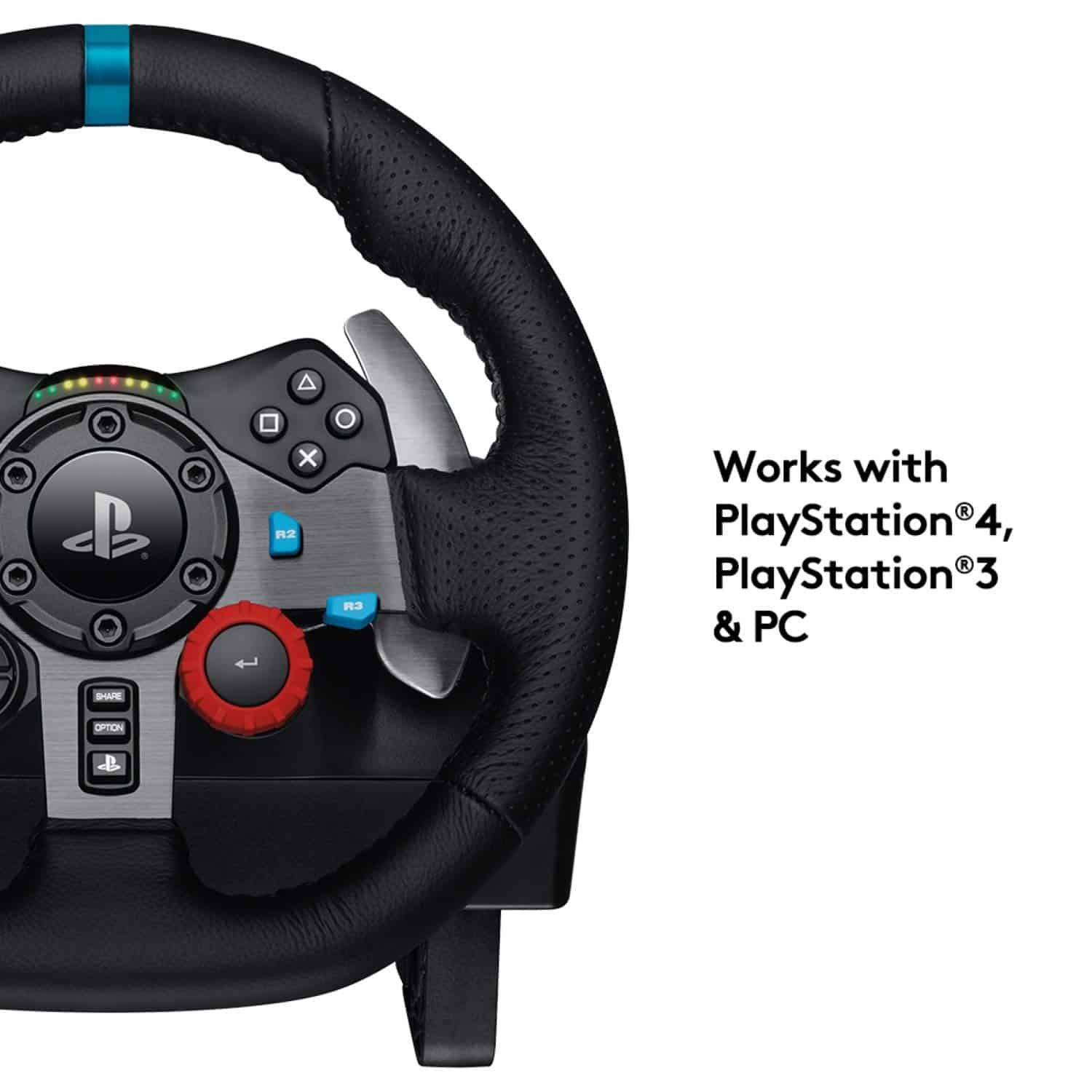 Logitech Steering Wheel G923 (3 Months Warranty), Video Gaming