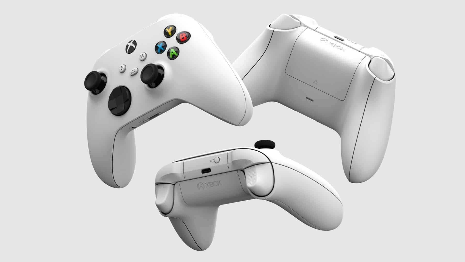 Microsoft Xbox Wireless Controller White Gamepad PC, Xbox One S
