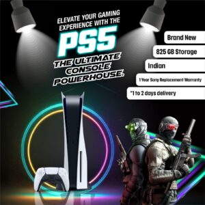 Sony PlayStation 5 PS5 Console Standard Edition 2 controllers & 5 Disc  games at Rs 25000, PS Console in Noida