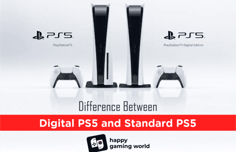 difference between digital ps5 and standard ps5