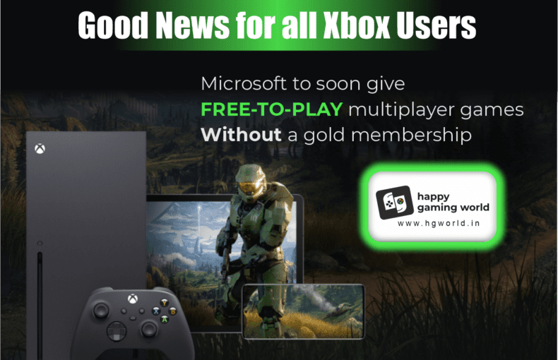 xbox to give free-to-play multiplayer games without a gold membership
