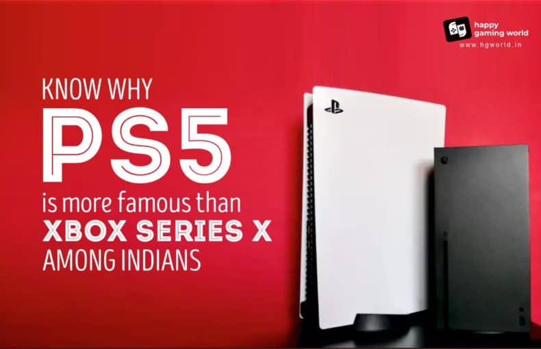 Know why Sony PS5 Consoles is more famous Than Xbox Series X among Indians