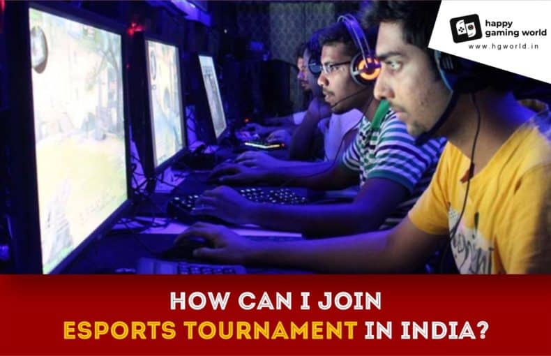 How can I join an esport tournament in India?