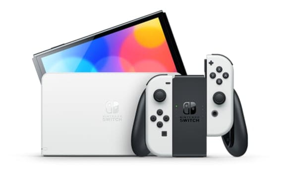 Nintendo Switch OLED White 64GB Model | Happy Gaming