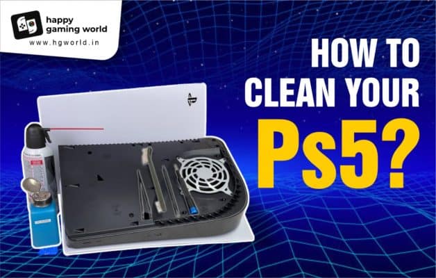 How to clean ps5