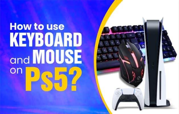 keyboard and mouse on PS5