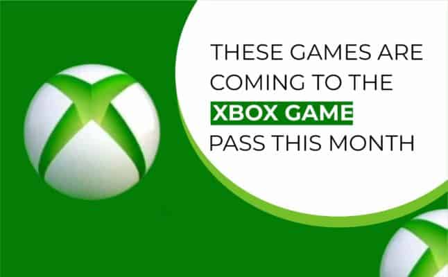 These games are coming to the Xbox Game Pass this Month