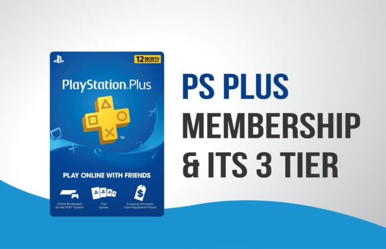 3 tiers-PS Plus Membership