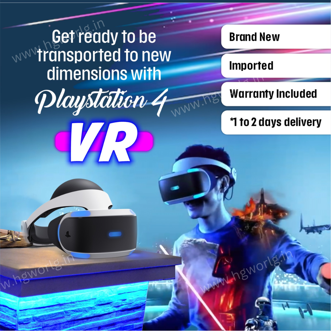 Brand New Sony PlayStation VR With PlayStation Camera | PSVR | for PS4 |  All-In-One VR (Virtual Reality) Headset | Company Seal Pack | All Standard