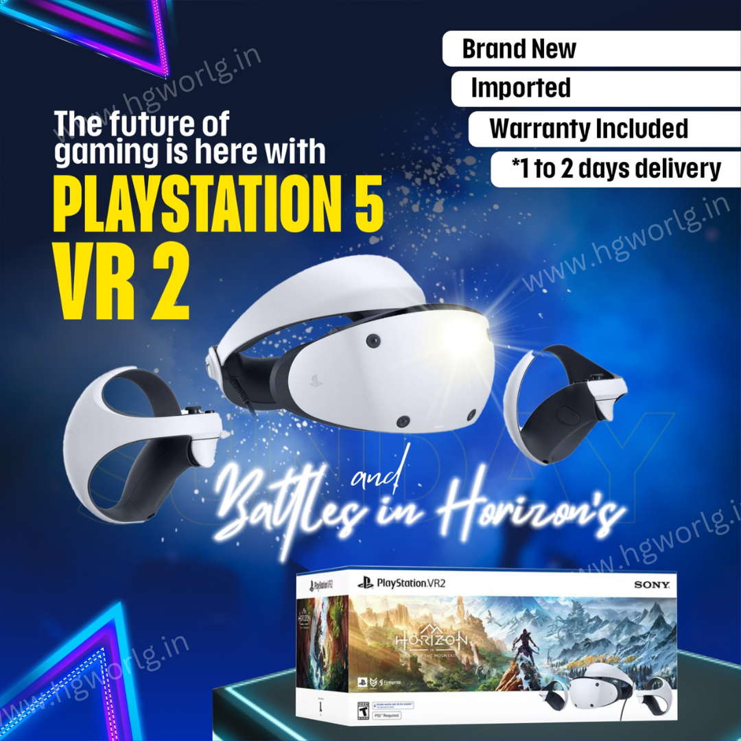 PlayStation VR2 Horizon Call Of The Mountain bundle Unboxing 