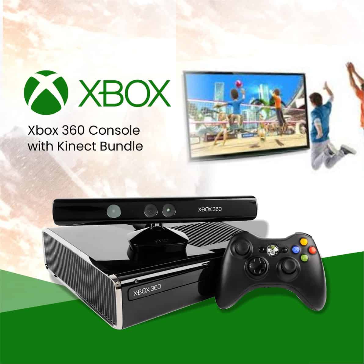 Xbox 360 Slim, 1 TB, 152 Tob Games Free