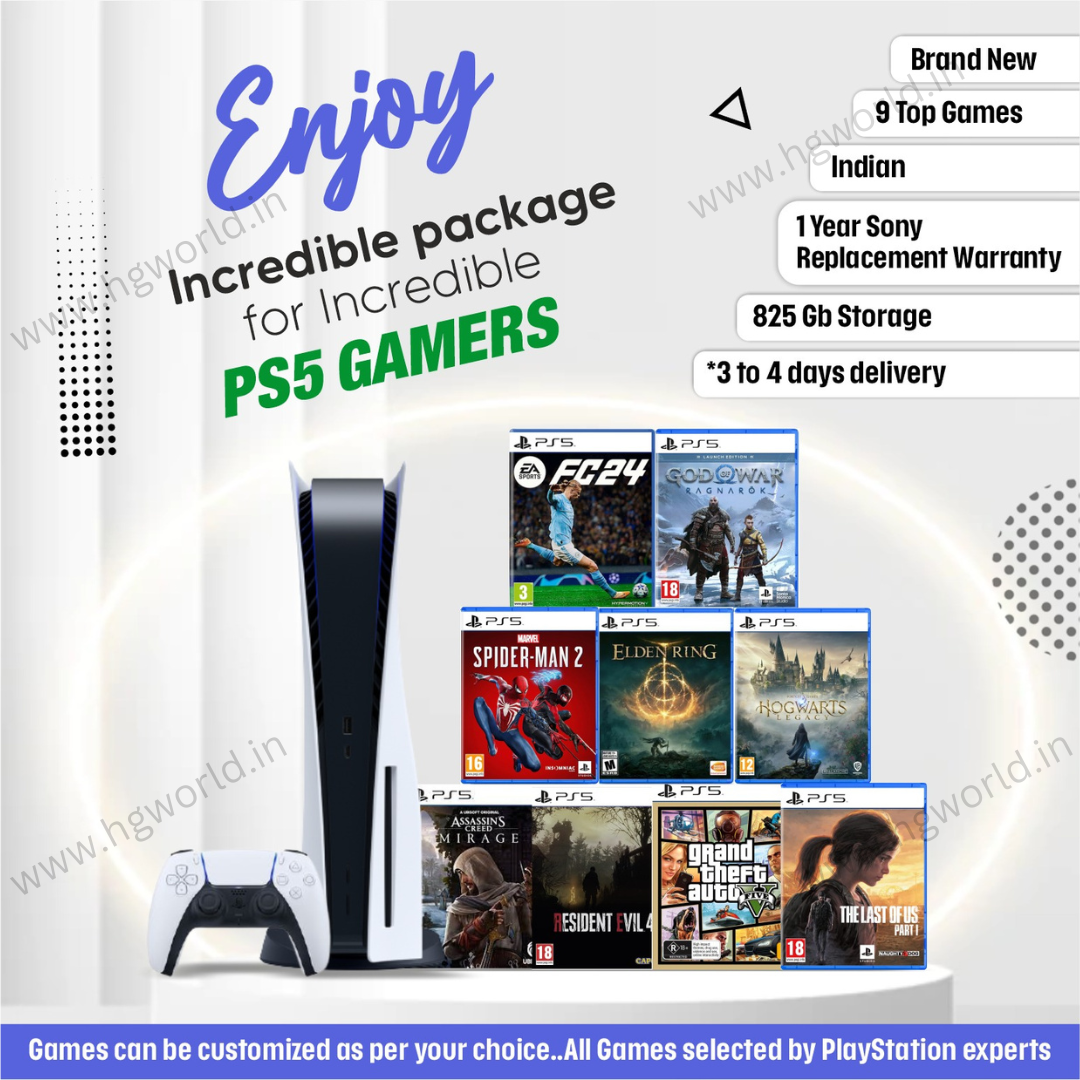 New PS5 Games list - Genieee at Rs 1000 in Pune
