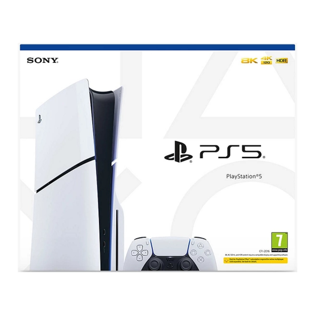 Brand New Sony PlayStation 5 | PS5 Slim | 1 TB (1000 GB) SSD Disc Edition  Gaming Console | 9 Best Games Bundle | Warranty Included | Fast Delivery